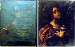 Oxygen in art restoration