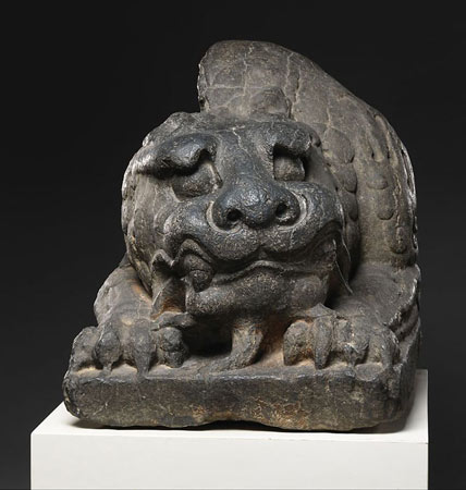 Northern Qi Dynasty Chinese Lion Sculpture