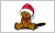 Christmas Bear Flag