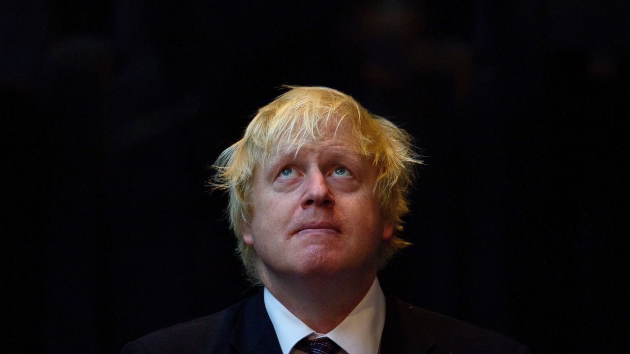 Mayor of London Boris Johnson listens to speeches during a remembrance service at City Hall in London, United Kingdom on November 6th 2015 