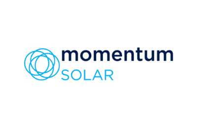 Logo for Momentum Solar