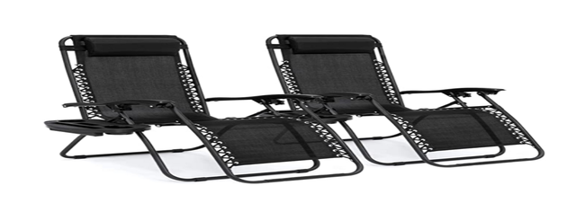 Best Choice Products Set of 2 Zero Gravity Recliners