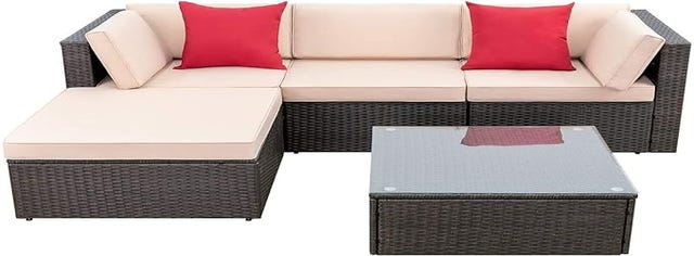 Devoko 5-Piece Patio Furniture Set