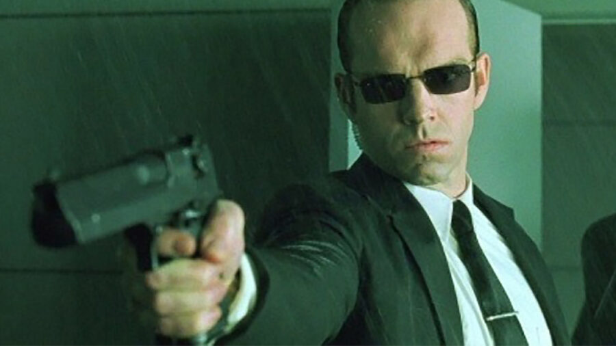 hugo weaving matrix 4 agent smith