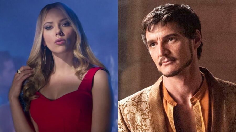 scarlett johansson pedro pascal