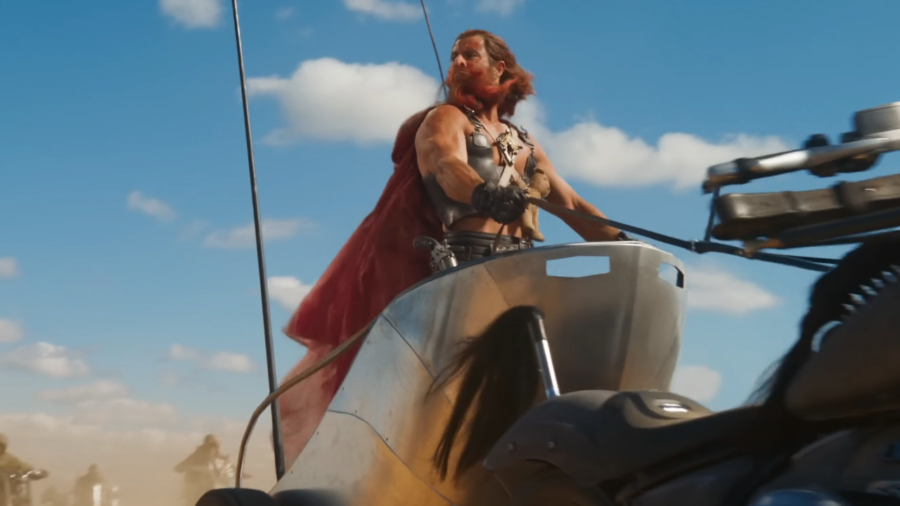 Chris Hemsworth's massive muscles ripple in Furisoa: A Mad Max Saga