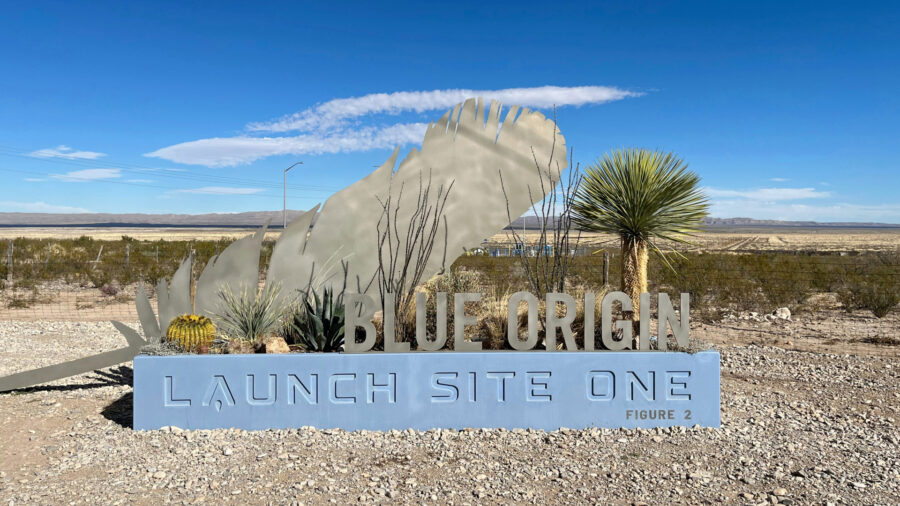 Blue Origin launch site