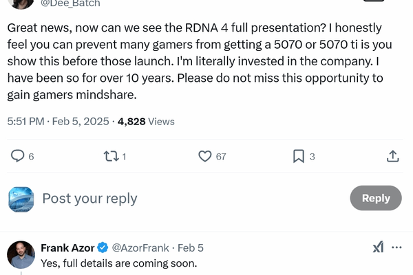 Upcoming AMD RDNA 4 Presentation Will Get Full rDNA4 lineup