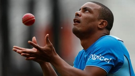 West Indies' Shannon Gabriel during nets.(Action Images via Reuters)