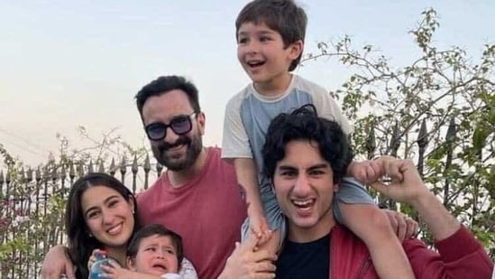 Ibrahim Ali Khan occasionally joins Saif Ali Khan, Kareena Kapoor, Taimur and Jehangir for festivals, birthdays and family get-togethers. 