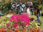 A two-day flower festival, showcasing the vibrancy and colourful display of G20 members and guest countries, is being held at Delhi's Connaught Place from today. The festival will remain open from 10 am to 7 pm. Entry will be free for the general public, the New Delhi Municipal Corporation (NDMC) said in a statement. (PTI)
