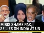 KASHMIRIS SHAME PAK, EXPOSE LIES ON INDIA AT UN