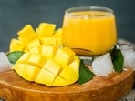 As the summer season arrives, the delectable and luscious flavor of mangoes beckons us to relish them. Mangoes hold a significant cultural significance in India and have been a part of our gastronomical landscape for centuries. While traditional mango delicacies such as mango shakes, aamras, and mango lassi are widely popular, there exist a few offbeat mango recipes that one can explore and experiment with during this season. Sarita Bazaz, Founder of The Food Affairs, shared with HT Lifestyle, some offbeat mango recipes that can be savored during the summer season.(Freepik)