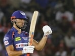 A belligerent Lucknow Super Giants, led by half centuries from Kyle Mayers and Marcus Stoinis, smashed 257/5 in 20 overs, which is the second highest score in the history of the tournament. It was also just six runs off the highest ever score that was set by Royal Challengers Bangalore a decade ago. (Lucknow Super Giants Twitter)