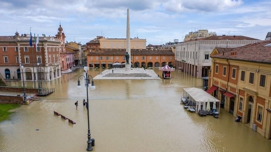 Emilia Romagna is one of Italy's richest regions in Italy and had been hit by heavy rain only two weeks ago, causing floods which left two dead.(Bloomberg)