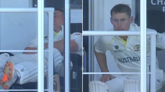 Mohammed Siraj gatecrashed Marnus Labuschagne's sleep(Screengrab)