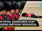 Anger After UK Royal Guardsmen Faint During King Charles' Birthday Rehearsal | Watch What Happened