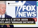 'Biden Wannabe Dictator': Trump Supporters Cheer Fox News Chyron | White House Lashes Out
