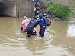 Heavy rains created a flood-like situation in several parts of Gujarat that led to many villages getting cut off, officials said on Sunday. (ANI)