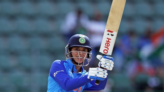 Smriti Mandhana in action.(BCCI Twitter)