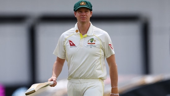 Steven Smith during practice(Reuters)