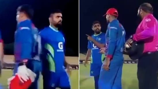 Pakistan captain Babar Azam was visibly furious.(Screengrab)