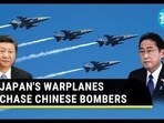 JAPAN'S WARPLANES CHASE CHINESE BOMBERS