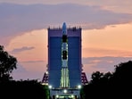Aditya L1, India's first ever solar mission, is positioned on its launch pad, ready for liftoff from Earth this coming Friday, to embark on a journey spanning four months, covering a distance of 1.5 million kilometers.(ISRO)