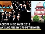 FACEOFF IN SC OVER 2018 PAK SLOGANS BY 370 PETITIONER