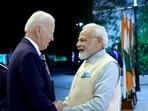 A day before the mega G20 Summit, Prime Minister Narendra Modi on Friday held a bilateral meeting with US President Joe Biden at 7, Lok Kalyan Marg in Delhi. (Twitter)