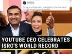 YOUTUBE CEO CELEBRATES ISRO'S WORLD RECORD
