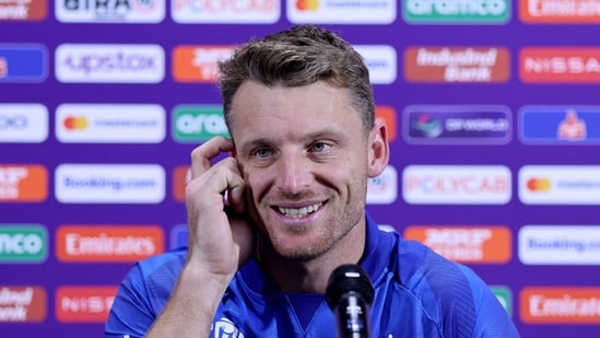 England's Jos Buttler during a press conference(REUTERS)