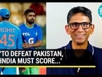 Venkatesh Prasad on India Vs Pakistan World Cup match