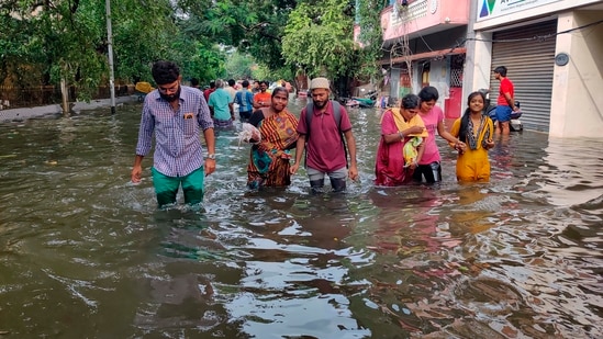 The flooding in Chennai following heavy rains triggered by Cyclone Michaung have claimed 17 lives so far, officials said on Tuesday. (PTI)