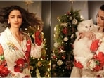 Alia Bhatt arrived at the Mumbai Police's annual cultural extravaganza, Umang, dressed in a gorgeous floral ensemble. Many celebrities attended the red carpet event, dressed in ethnic fits. However, Alia chose to serve a boss lady moment at the event in a pantsuit. She even shared an adorable picture of herself holding her pet cat, Edward, with the caption, 