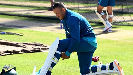 the ICC rejected Khawaja's latest application as it a violation of Clause F of the Clothing and Equipment Regulations.(AFP)