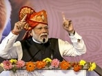 PM Modi inaugurated and addressed the 27th National Youth Festival in Nashik. He will later inaugurate the Atal Bihari Vajpayee Sewri-Nhava Sheva Atal Setu, built at a cost of about <span class='webrupee'>₹</span>17,840 crore.(PTI)