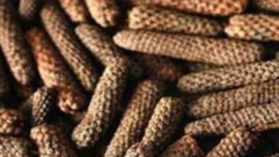 Pippali, or long pepper, is known as an effective herb for managing cold and cough symptoms. 