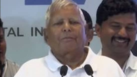 RJD chief Lalu Prasad Yadav. (ANI)