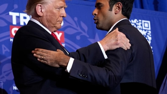Will Vivek Ramaswamy be part of Trump's cabinet? He's got some tremendous ideas and he's young, and he's got some young ideas, too, and that's a good thing. So he has a big, beautiful, bright future ahead.”