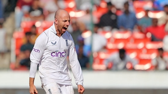 England's Jack Leach(ANI )