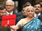 Union Finance Minister Nirmala Sitharaman presented the interim budget today as the Lok Sabha polls are due to be held this year. This is her sixth Budget as the Finance Minister and last in the second term of the Modi government. (AFP)