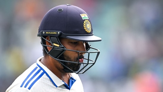 Will Rajkot Test be slightly easier on Rohit Sharma? (AFP)