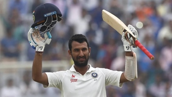 Pujara broke the record for longest ever innings by an Indian in the first Test that was played in Ranchi(BCCI)