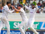 Shoaib Bashir became India's nemesis on Day 2, as he picked four crucial wickets – including that of Yashasvi Jaiswal – to put India on backfoot.(PTI)