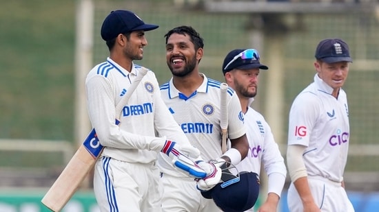 India batters Shubman Gill and Dhruv Jurel played a crucial role in the 192-run chase as the hosts beat England by five wickets in Ranchi to clinch an unassailable 3-1 series lead.(PTI)