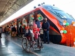 In a major boost to the Railway infrastructure, connectivity and the petrochemicals sector, PM Narendra Modi visited DFC's Operation Control Centre in Ahmedabad laid the foundation stone and dedicated a slew of railway and Petrochemicals projects worth over <span class='webrupee'>₹</span>1,06,000 crores. (PTI)