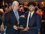 Rachin Ravindra, 24, became the youngest player to receive the Sir Richard Hadlee Medal, which is the highest award for men's cricket in New Zealand.