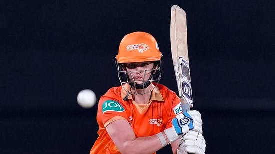 Gujarat Giants batter Laura Wolvaardt(PTI)