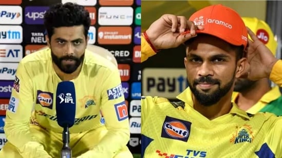 Ruturaj Gaikwad (right) has been named as new captain of Chennai Super Kings